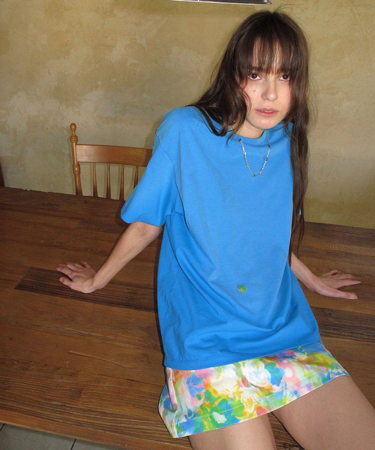 센토르(CENTAUR.KR) HAWAIIAN HALF SLEEVE T-SHIRT_BLUE