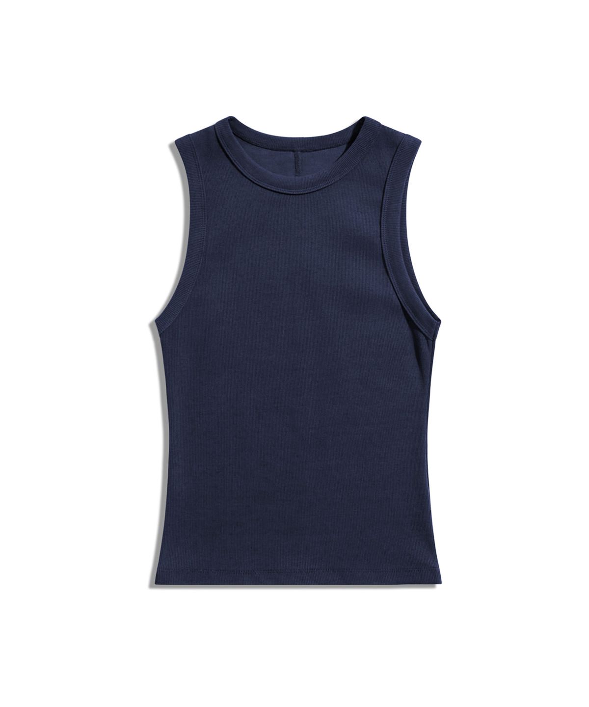 미니멀프로젝트(MINIMALPROJECT) 소프트 립 슬리브리스 탑 MSL101 [NAVY]