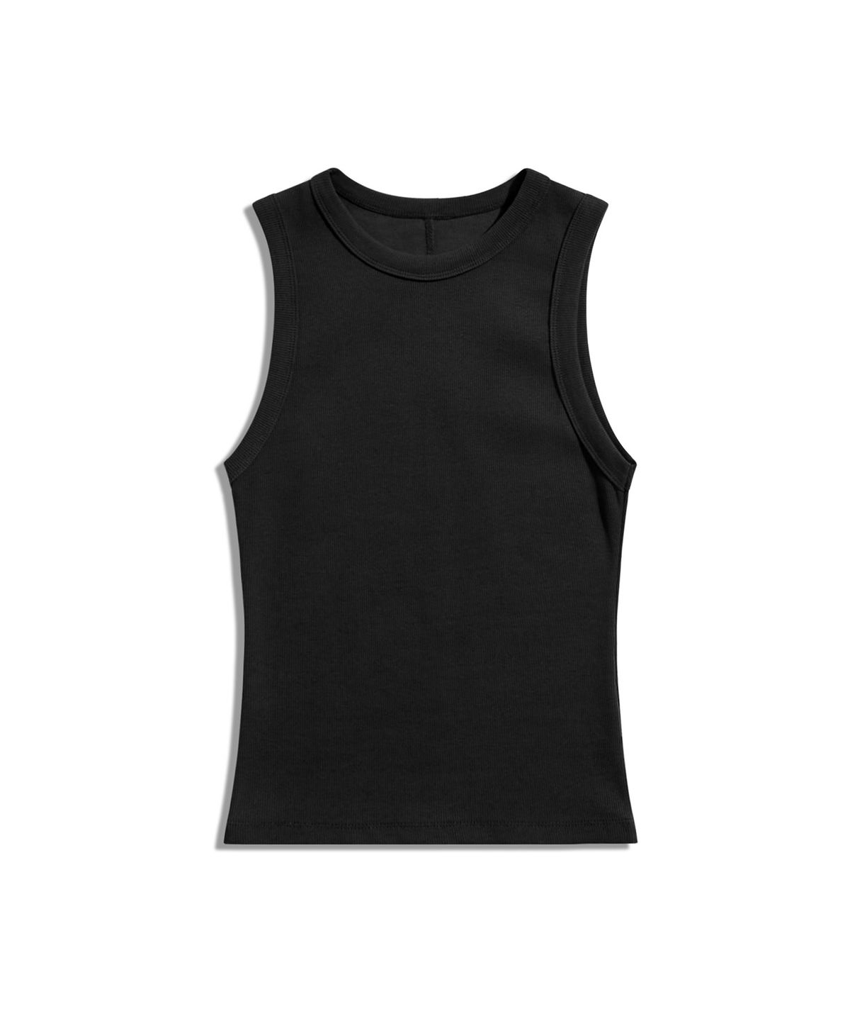 미니멀프로젝트(MINIMALPROJECT) 소프트 립 슬리브리스 탑 MSL101 [BLACK]