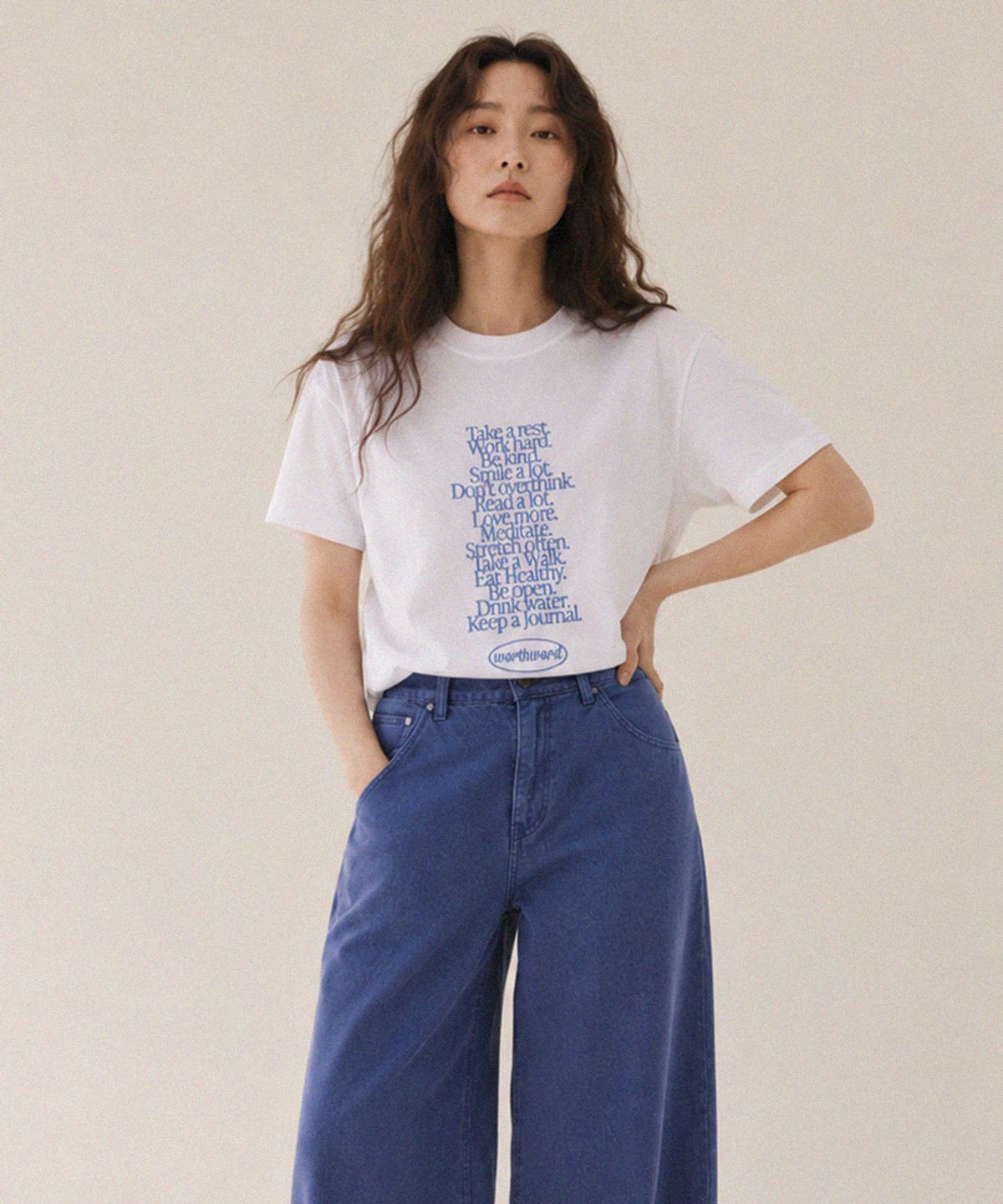 워스워드(WORTHWORD) 잔소리 반팔 티셔츠