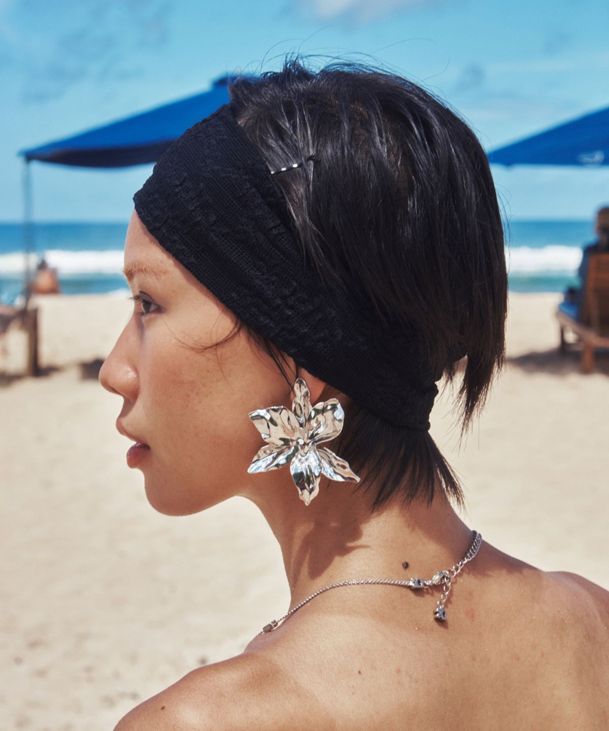 센토르(CENTAUR.KR) LACE HAIRBAND_BLACK
