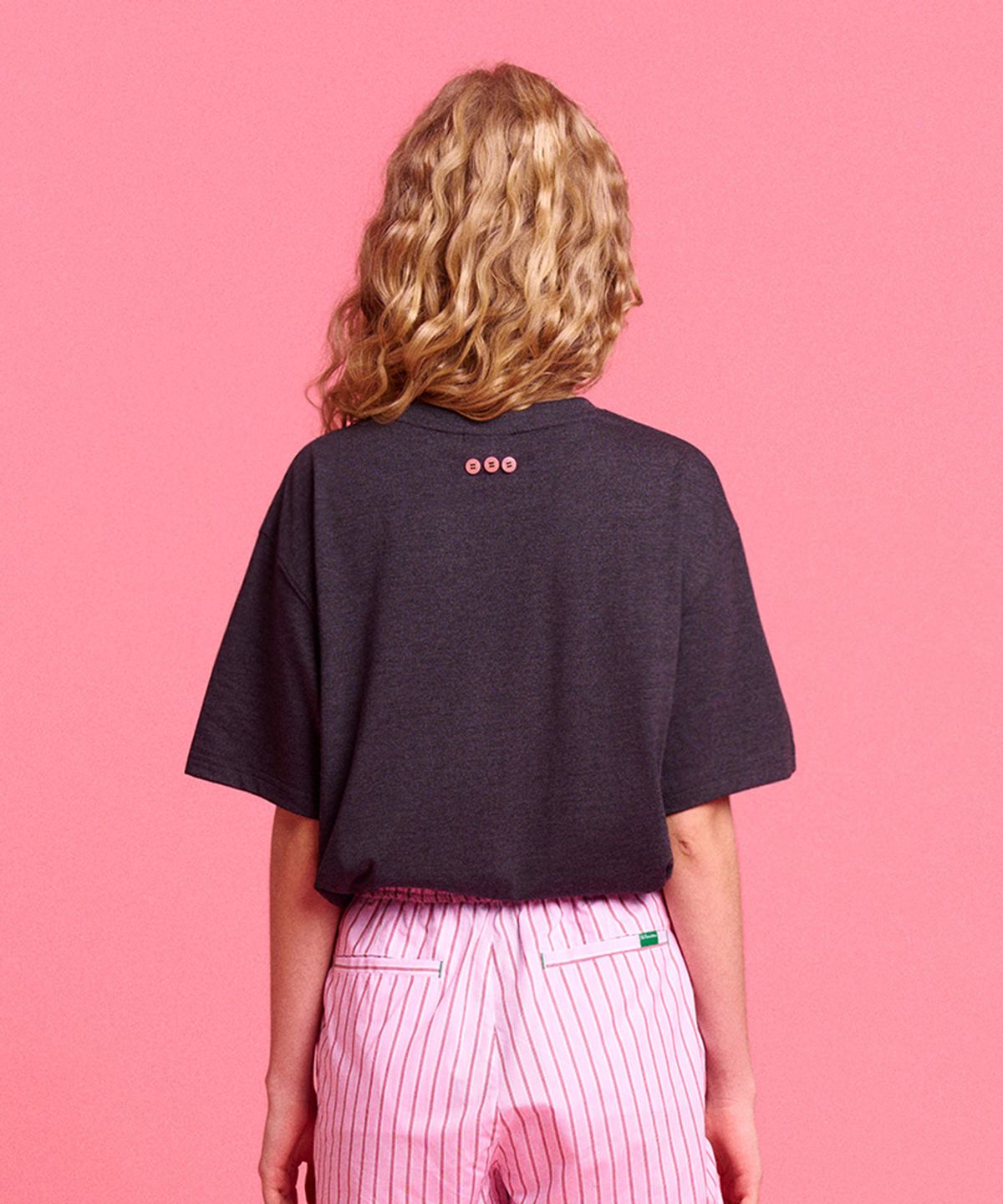 잉크오브마인드(INKOFMIND) [SLOW DOWN] T-shirt_Charcoal