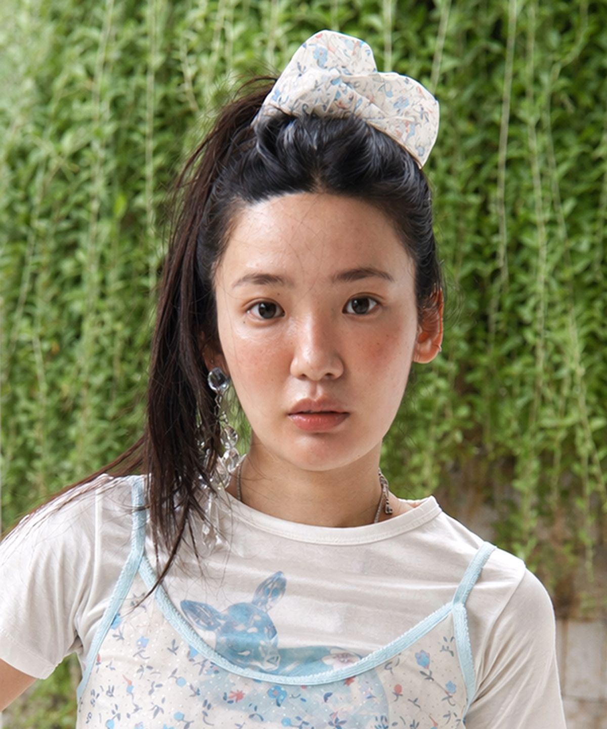 센토르(CENTAUR.KR) MESH SCRUNCHIE_SKY BLUE