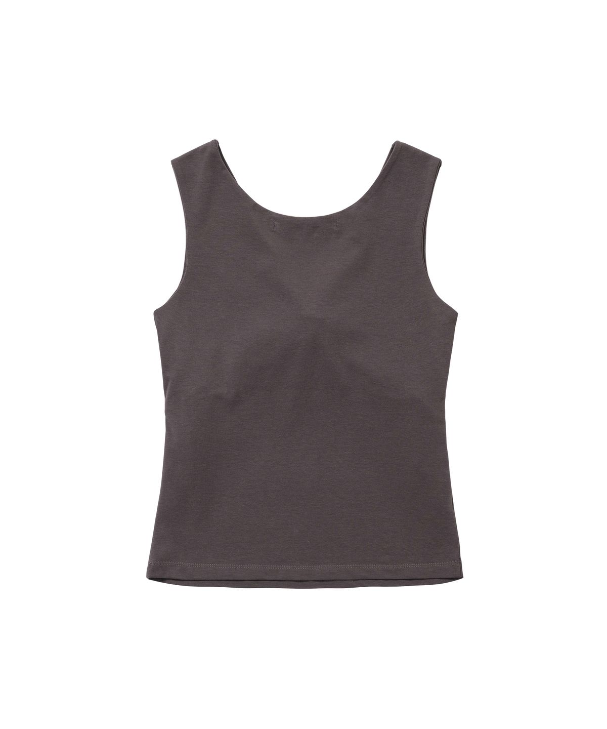 웰빙익스프레스(WELLBEING EXPRESS) Draped Twist Sleeveless Charcoal