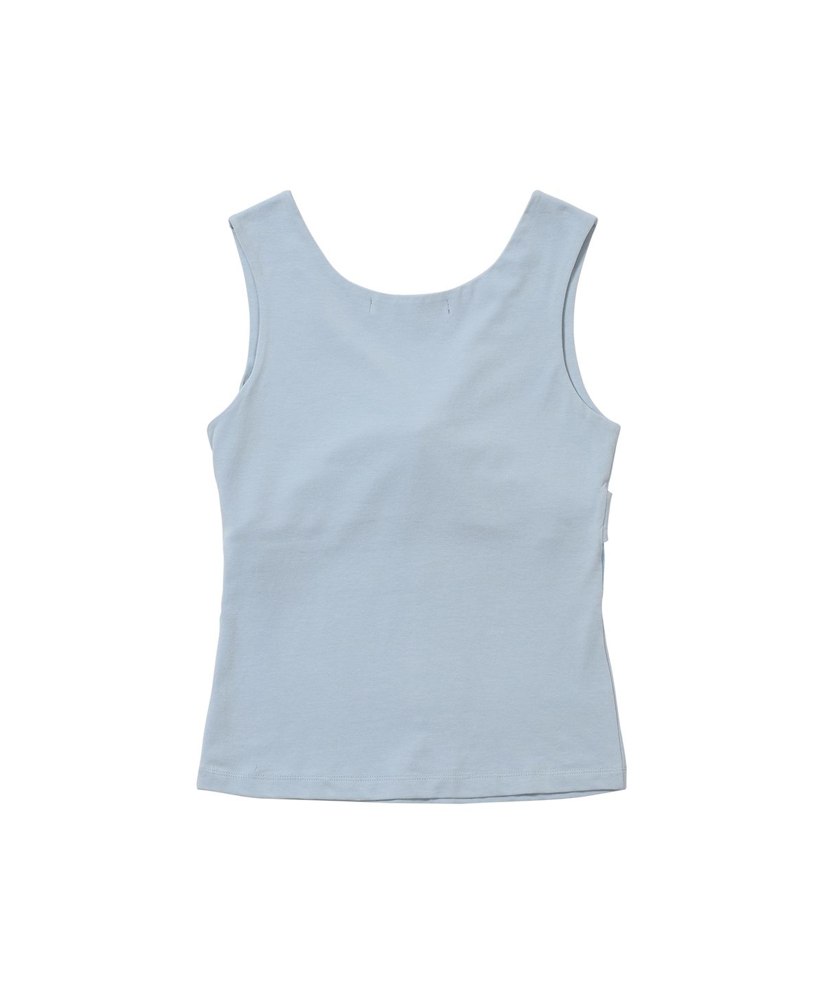 웰빙익스프레스(WELLBEING EXPRESS) Draped Twist Sleeveless Sky Blue
