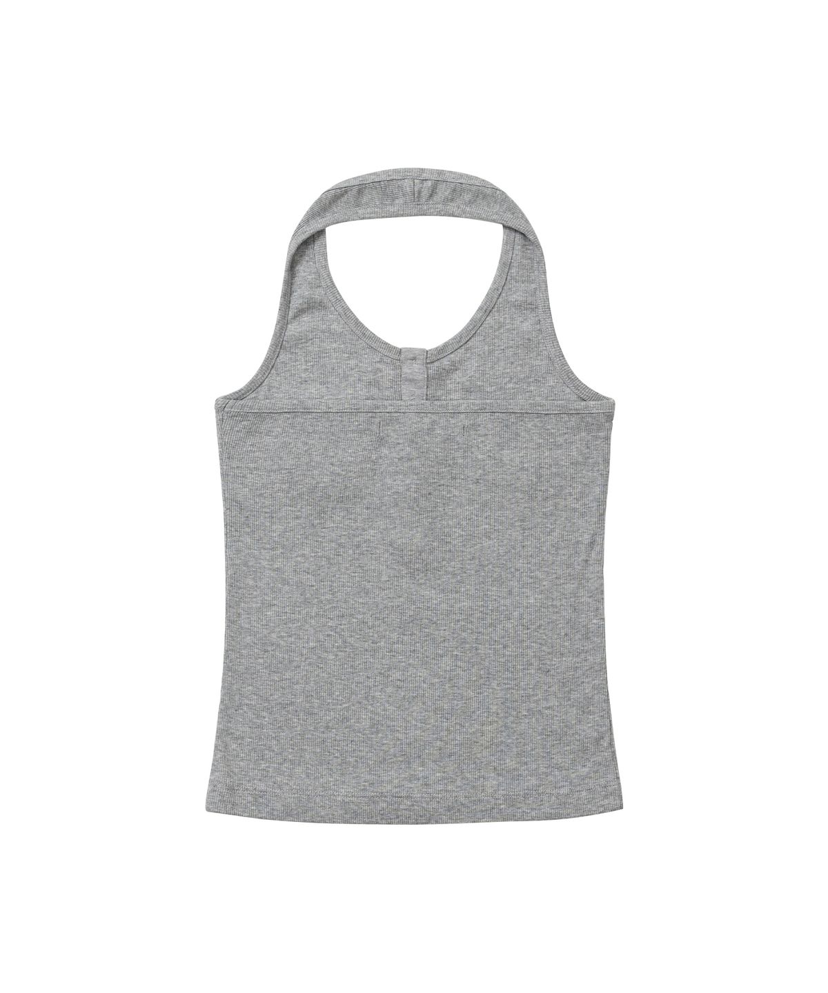 웰빙익스프레스(WELLBEING EXPRESS) Football Halter Neck Top Melange Grey