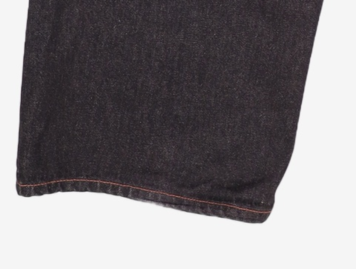 메종미네드(MAISON MINED) CRACK BRUSH WIDE DENIM PANTS BROWN 48
