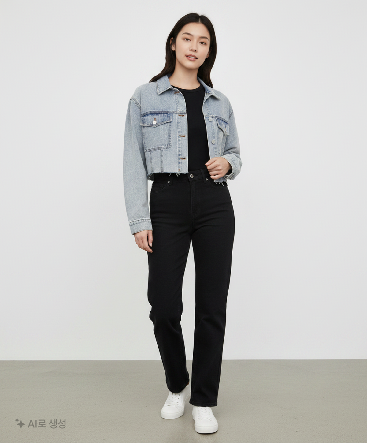 자라(ZARA) 데님/트러커 재킷 L