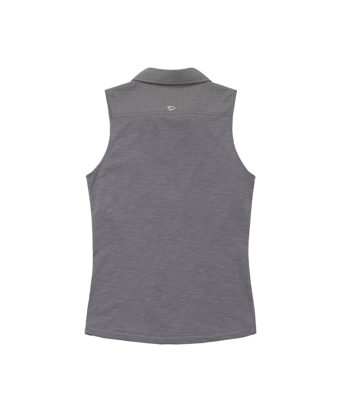 웰빙익스프레스(WELLBEING EXPRESS) Stripe Sleeveless Shirts Charcoal