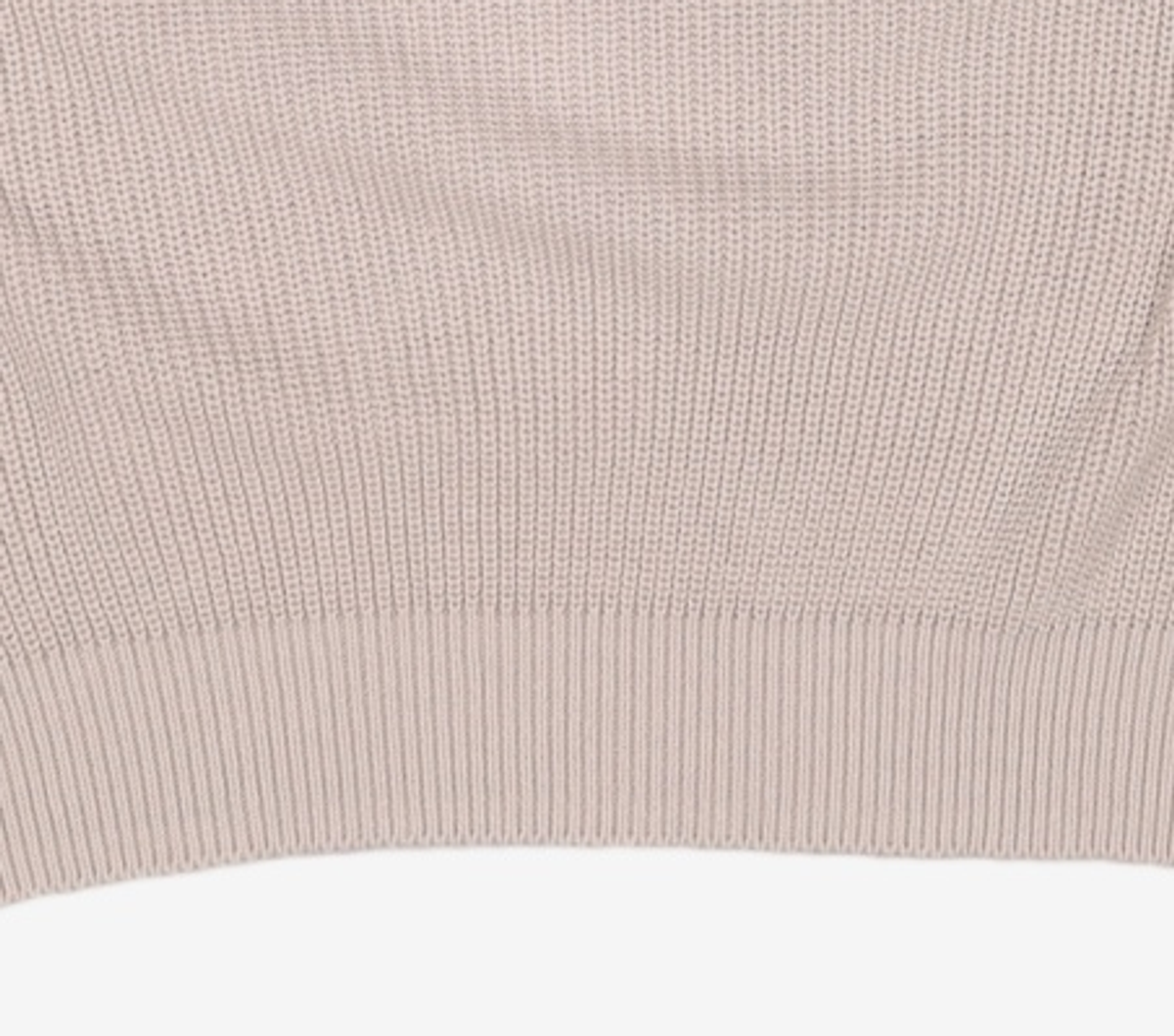 키뮤어(KIIMUIR) (22FW)(5 COLOR) 코튼 워셔블 하프 반집업 니트 M
