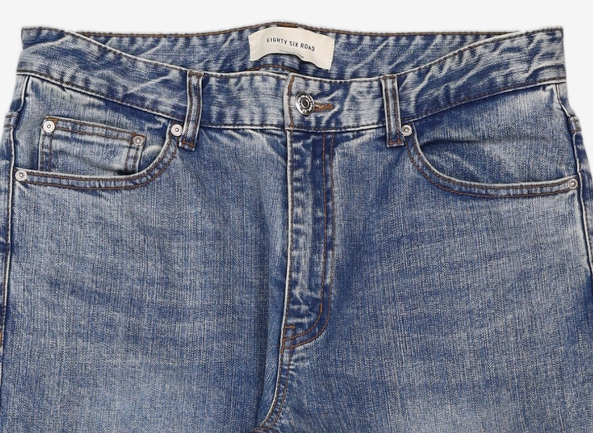 86로드(86ROAD) MILD BLUE CHIP / CROP TAPERED 32