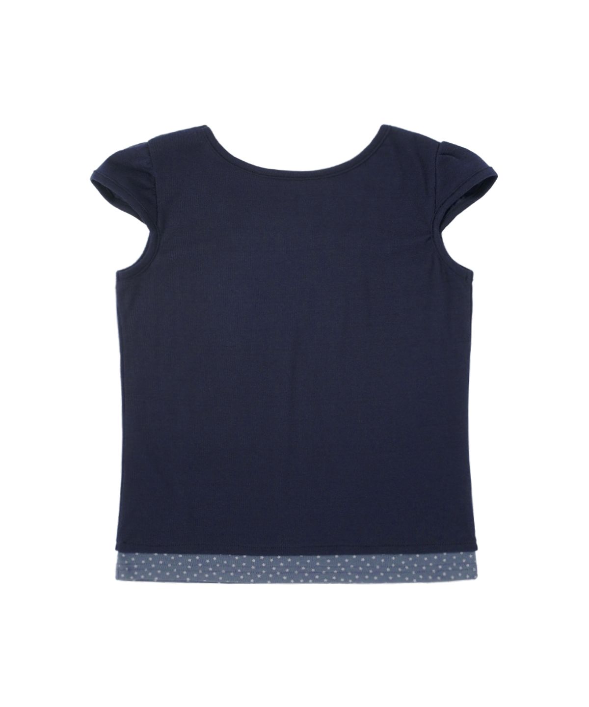 써넥트(SUNNECT) Layered Shirring Top - Navy
