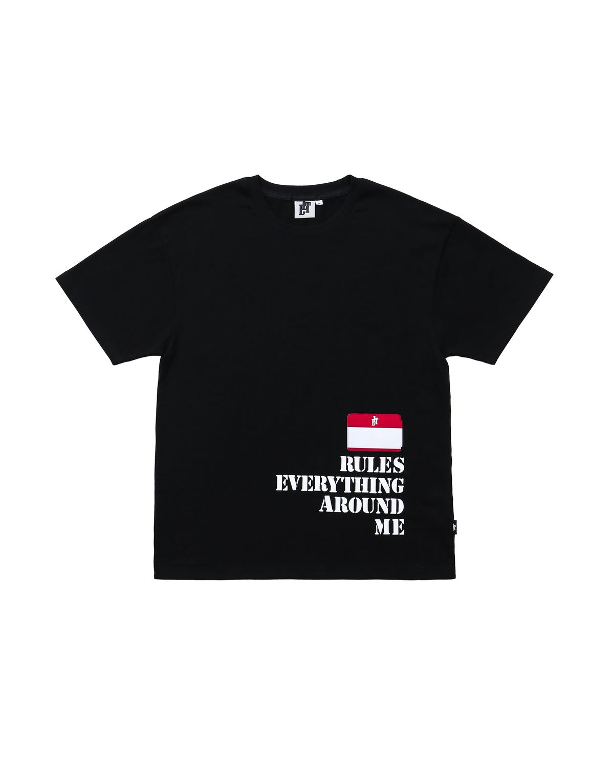 리브라이크디스(LLT) NAMETAG SHORTSLEEVE BLACK