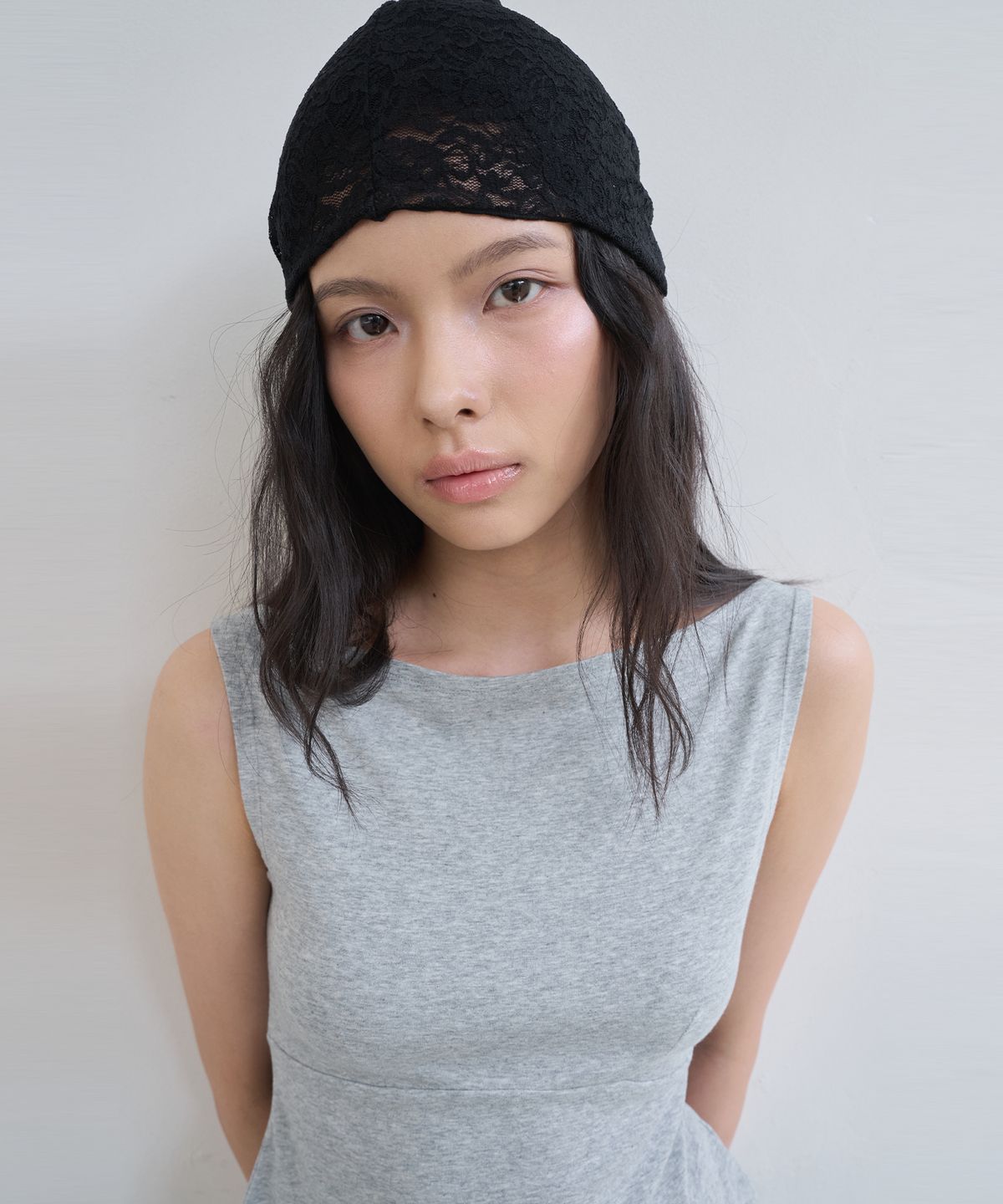 디어스토커(DEARSTALKER) SERA LACE LAYER SCARF - 3 COLOR