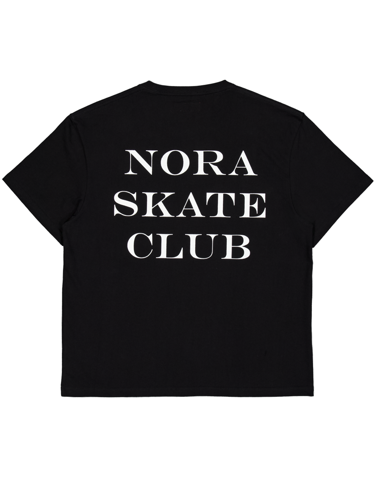 노라(NORA) 노라 스케이트 클럽 세미 크롭 반팔 티셔츠