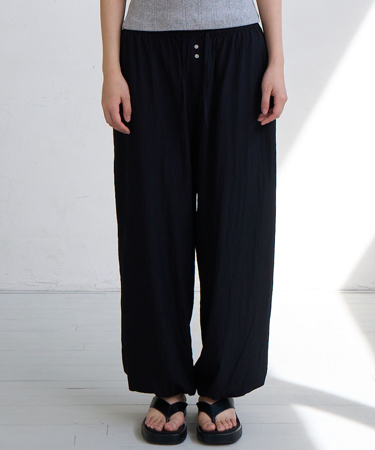 디어스토커(DEARSTALKER) D. BASIC EASY BALLOON JOGGER PANTS - 4 COLOR