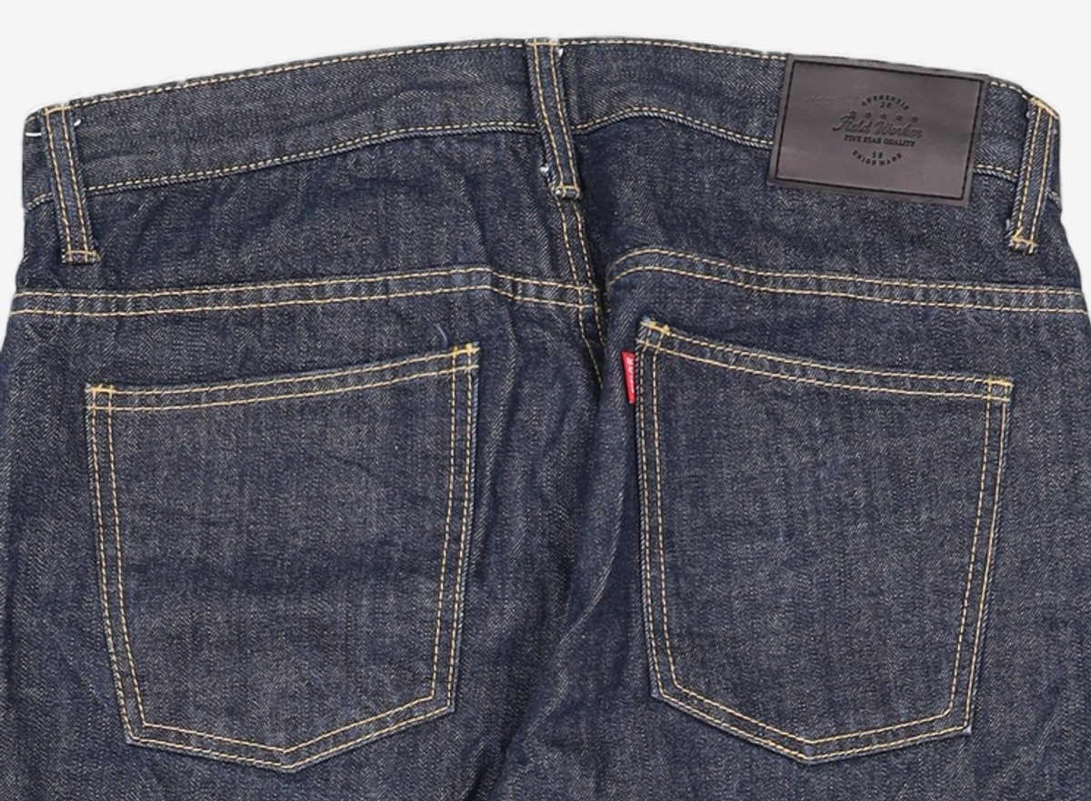 필드워커(FIELDWORKER) 셀비지테이퍼드 SELVAGE TAPERED DENIM L