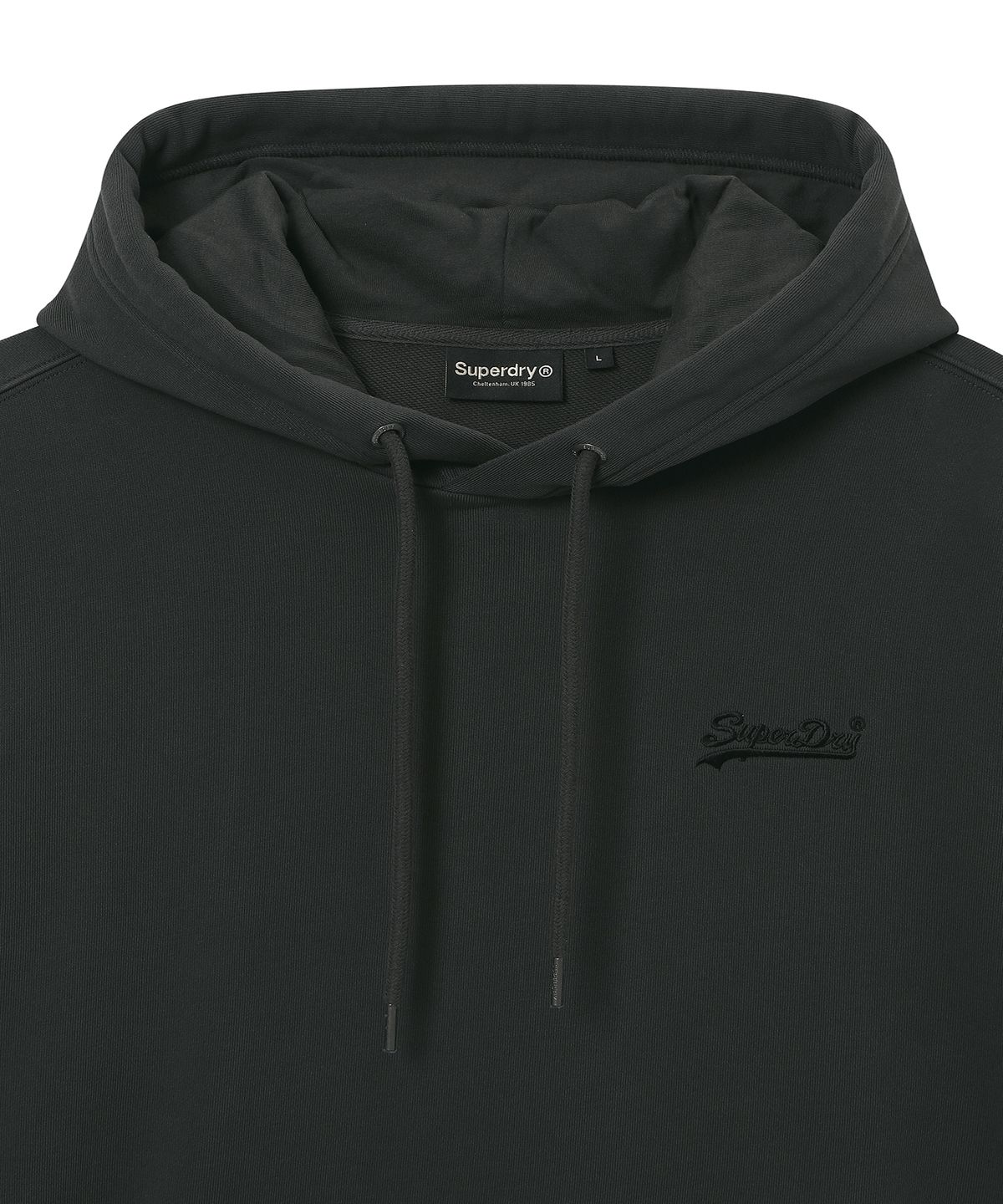 슈퍼드라이(SUPERDRY) 베이직 후디 차콜 SDUMHDQ03CHL