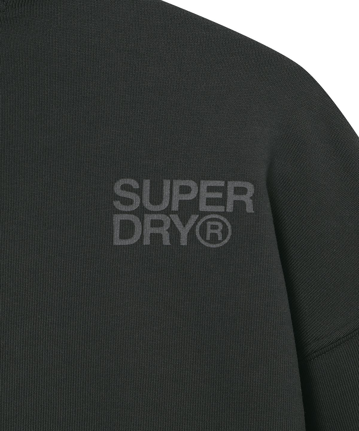 슈퍼드라이(SUPERDRY) 베이직 후디 차콜 SDUMHDQ03CHL