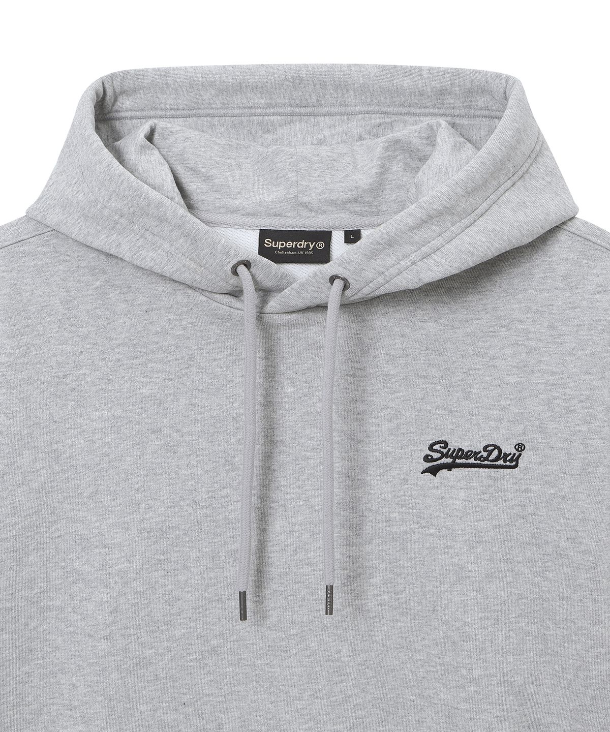 슈퍼드라이(SUPERDRY) 베이직 후디 라이트멜란지그레이 SDUMHDQ03LMG