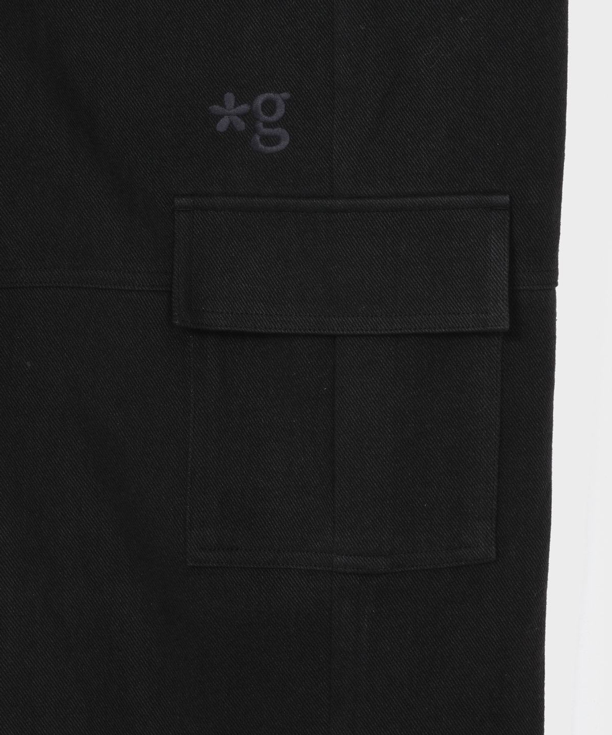 글런든(GRUNDEN) DOUBLE POCKET CARGO PANTS (BLACK-BROWN)