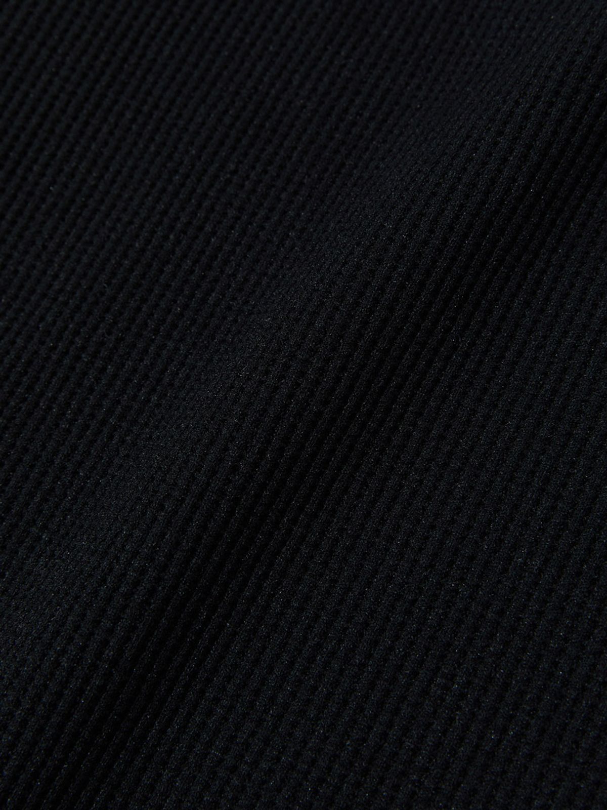글로니(GLOWNY) G SCOOP NECK WAFFLE BODYSUIT (BLACK)