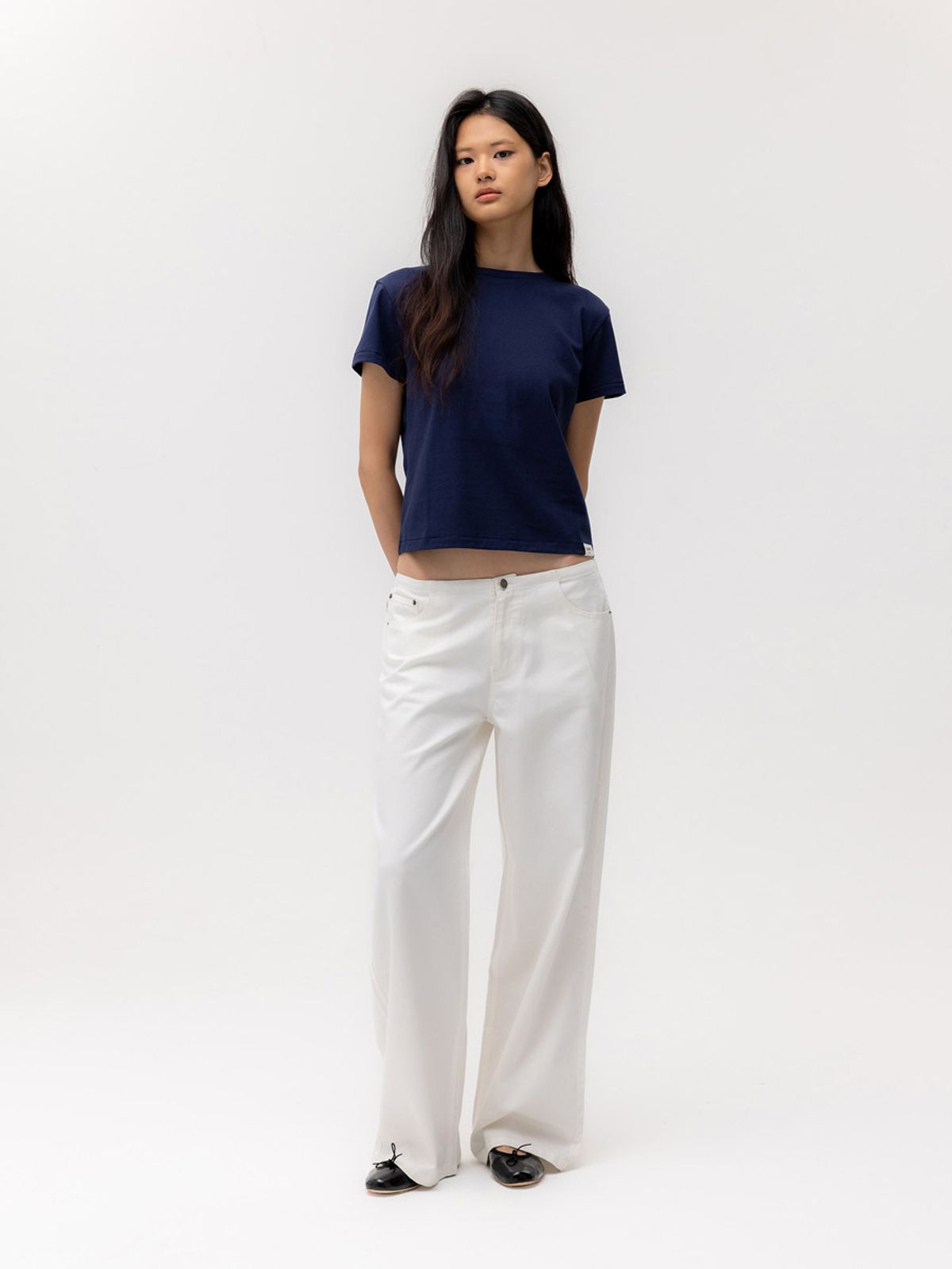 글로니(GLOWNY) G CLASSIC TEE (NAVY)