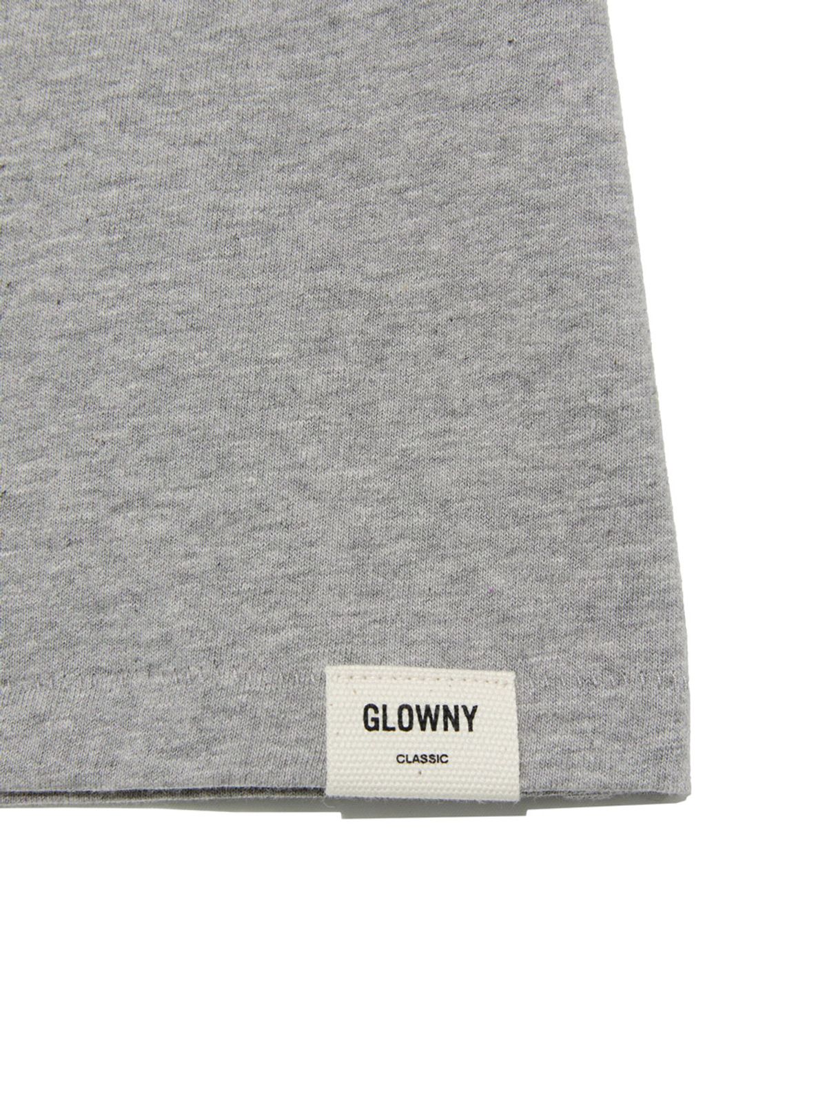 글로니(GLOWNY) G CLASSIC TEE (MELANGE GRAY)