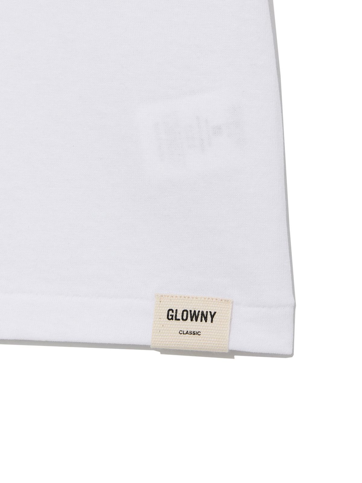글로니(GLOWNY) G CLASSIC TEE (WHITE)