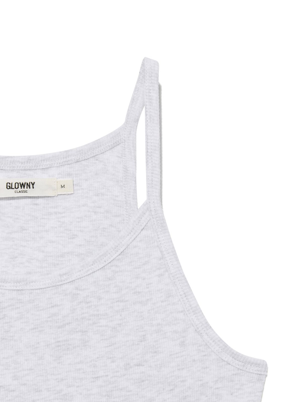 글로니(GLOWNY) G FINE STRAP CAMISOLE (MELANGE GRAY)