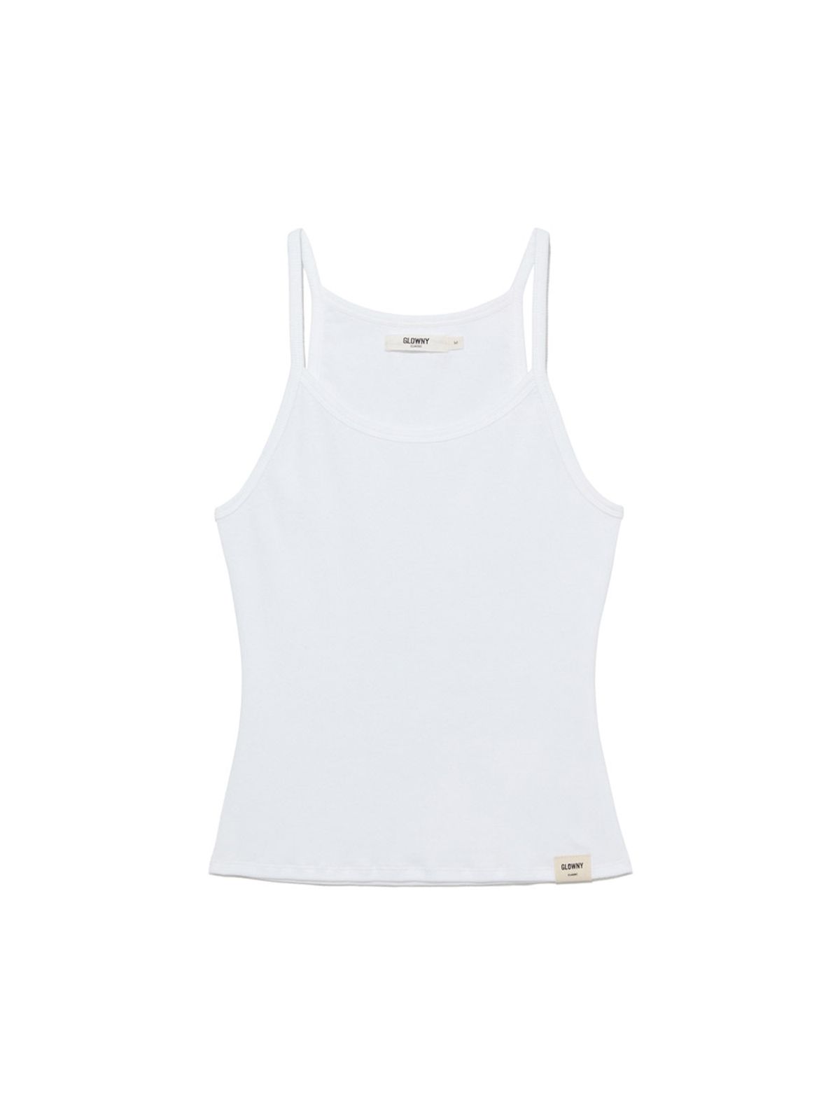 글로니(GLOWNY) G FINE STRAP CAMISOLE (WHITE)