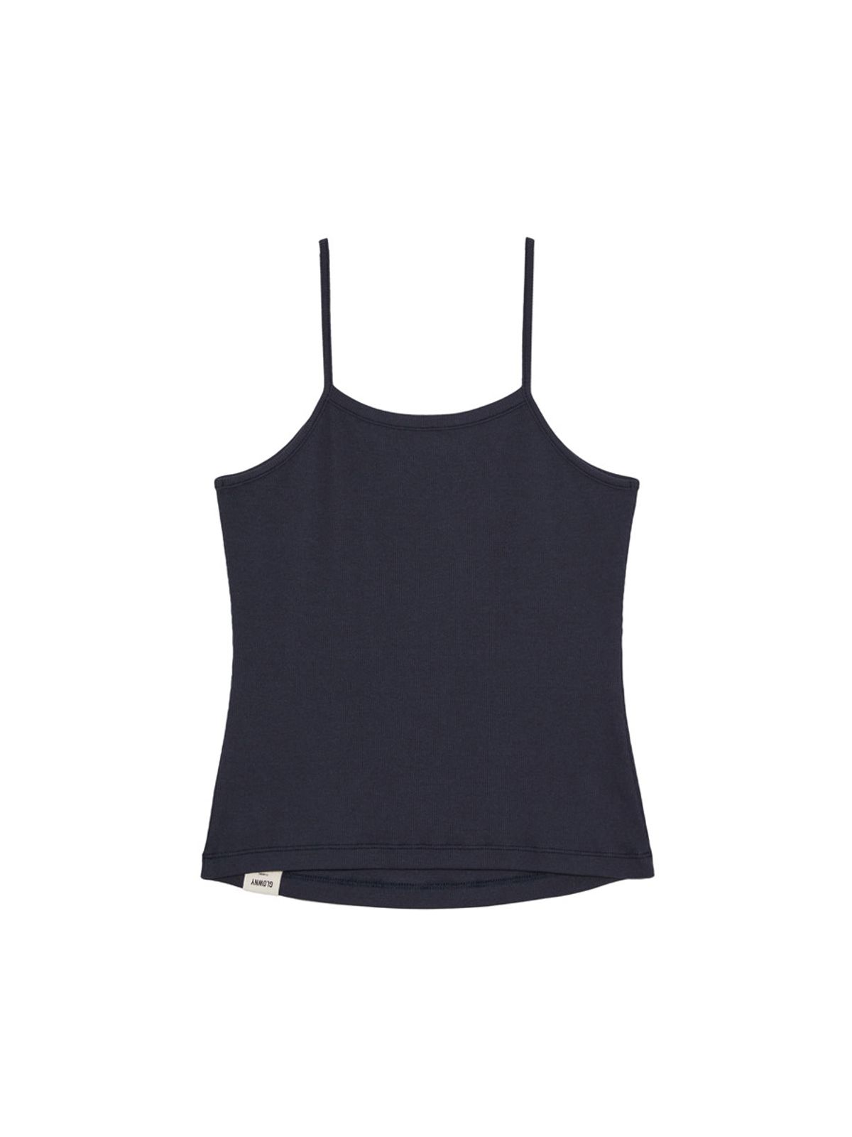 글로니(GLOWNY) G FINE RIB CAMISOLE (NAVY)
