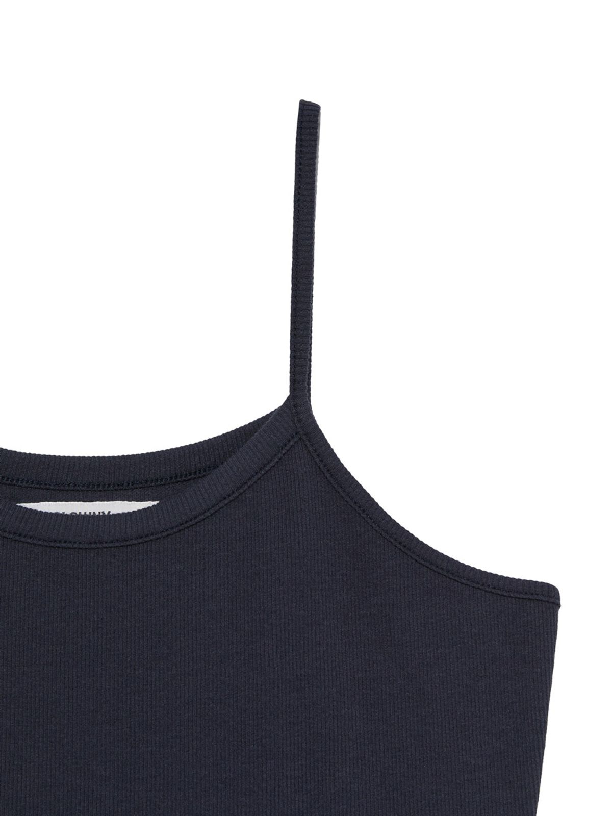 글로니(GLOWNY) G FINE RIB CAMISOLE (NAVY)
