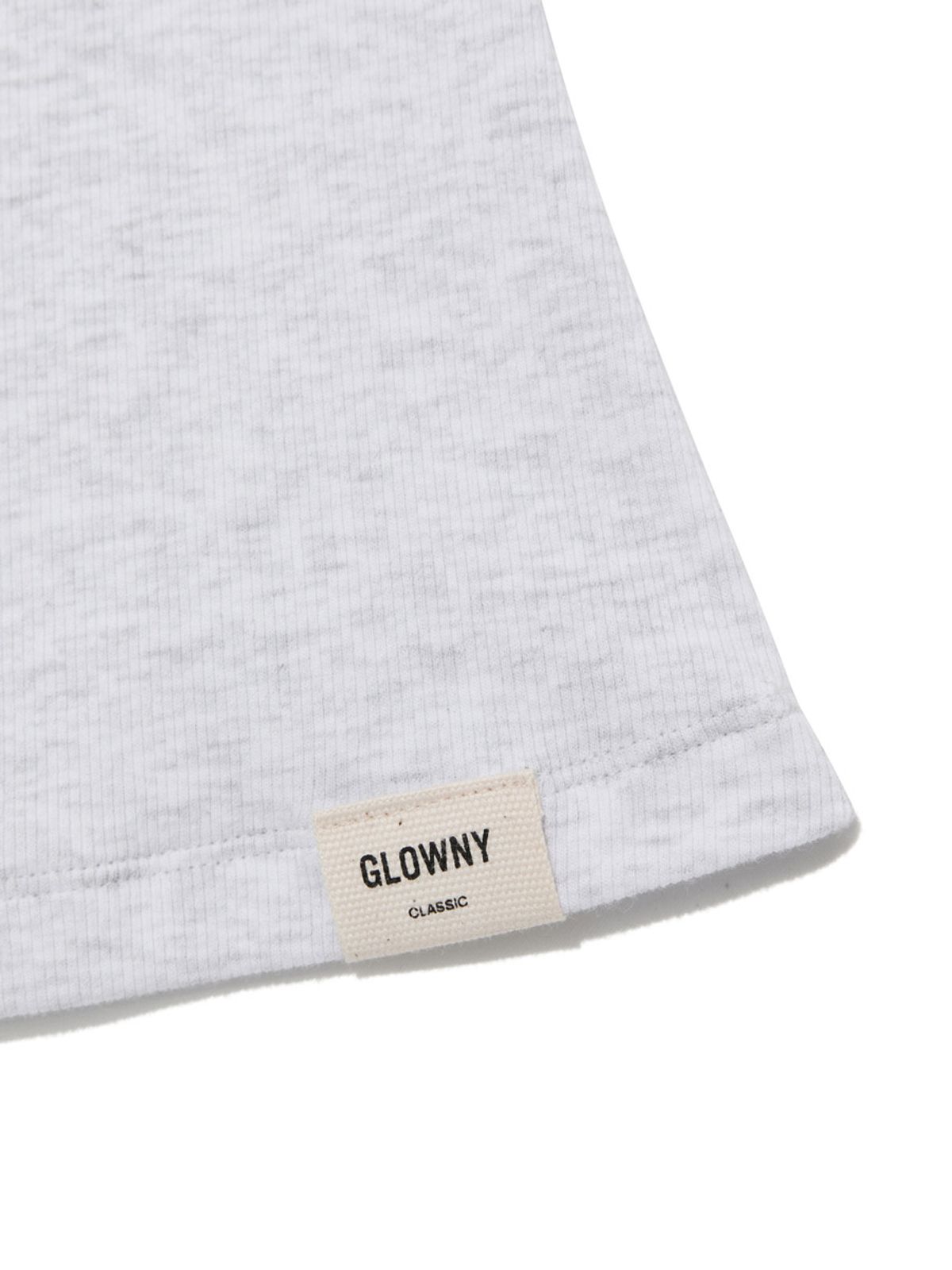 글로니(GLOWNY) G FINE RIB CAMISOLE (MELANGE GRAY)
