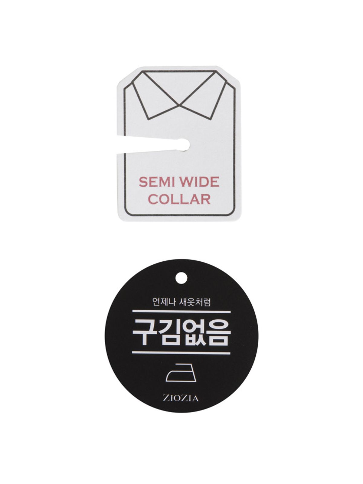 지오지아(ZIOZIA) 남성 슬림핏 스판 셔츠_ABG2WD1101WT