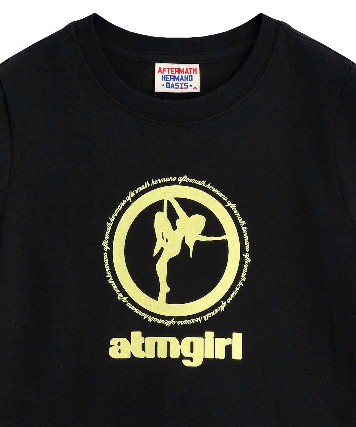 애프터매스(AFTERMATH) W ATM GIRLS TEE BLACK