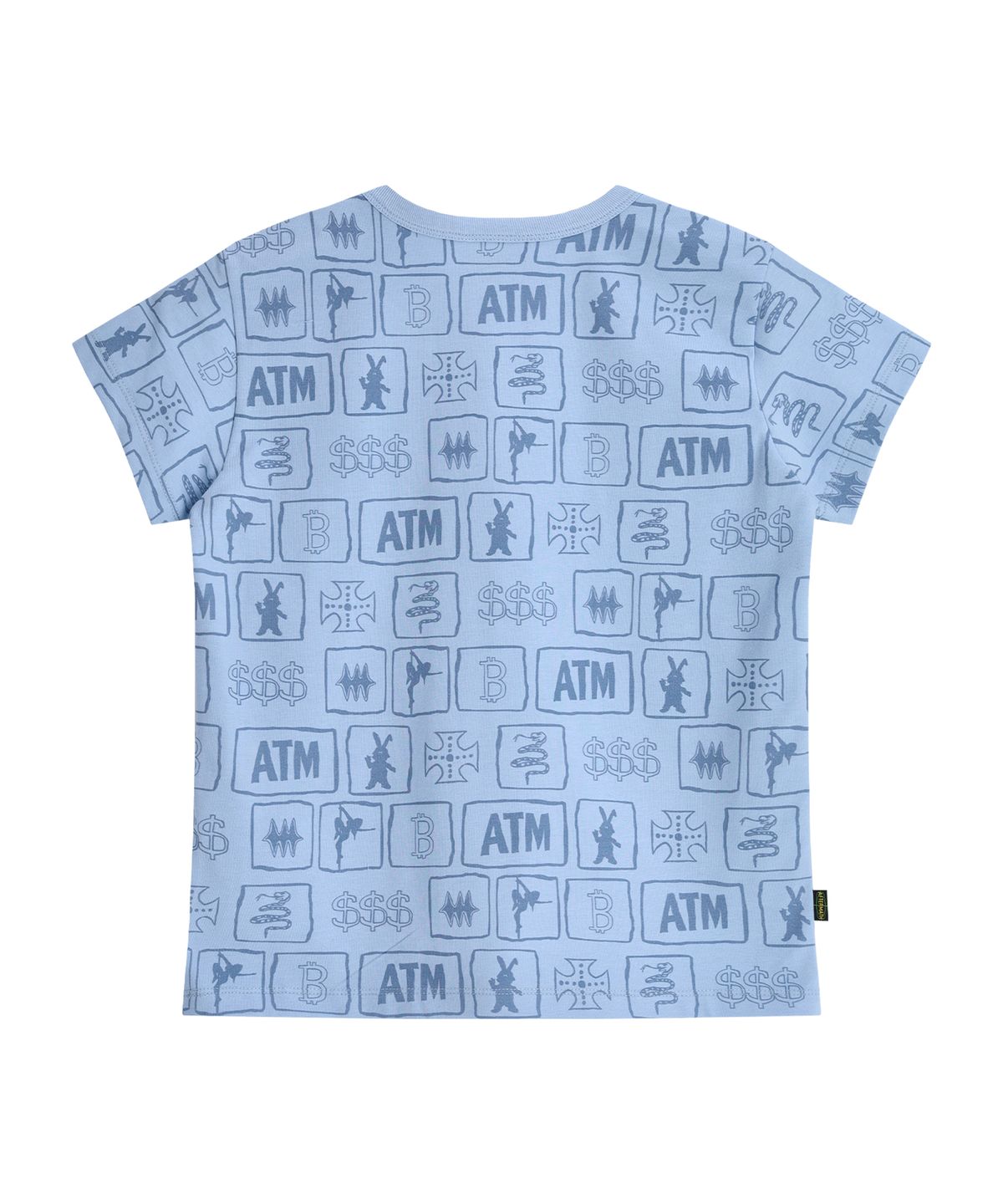 애프터매스(AFTERMATH) ATM W FULL PRINT TEE SKY BLUE