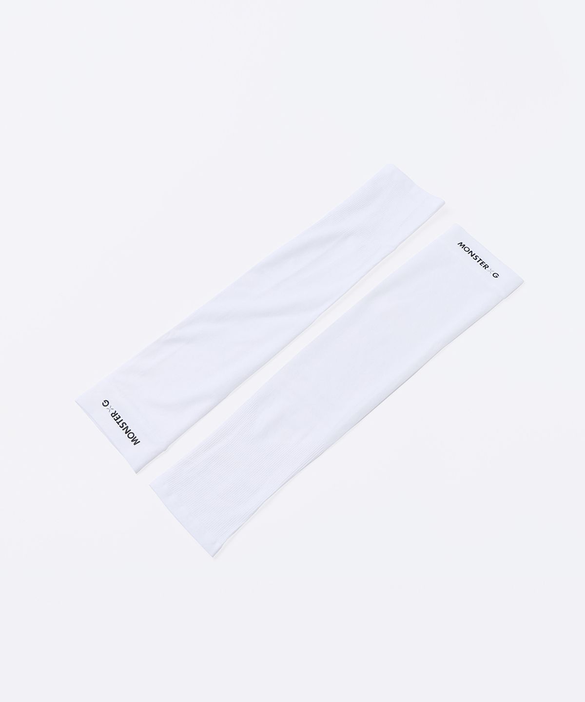 몬스터지(MONSTER G) 로고 암슬리브 화이트 MA26LSW-215