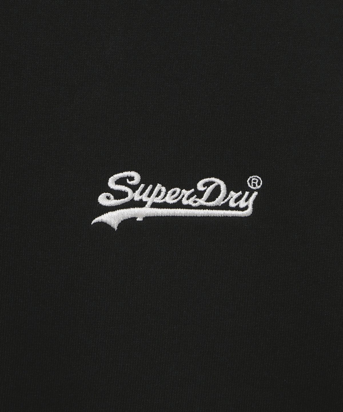 슈퍼드라이(SUPERDRY) 베이직 크루넥 블랙 SDUMRDQ03BLK