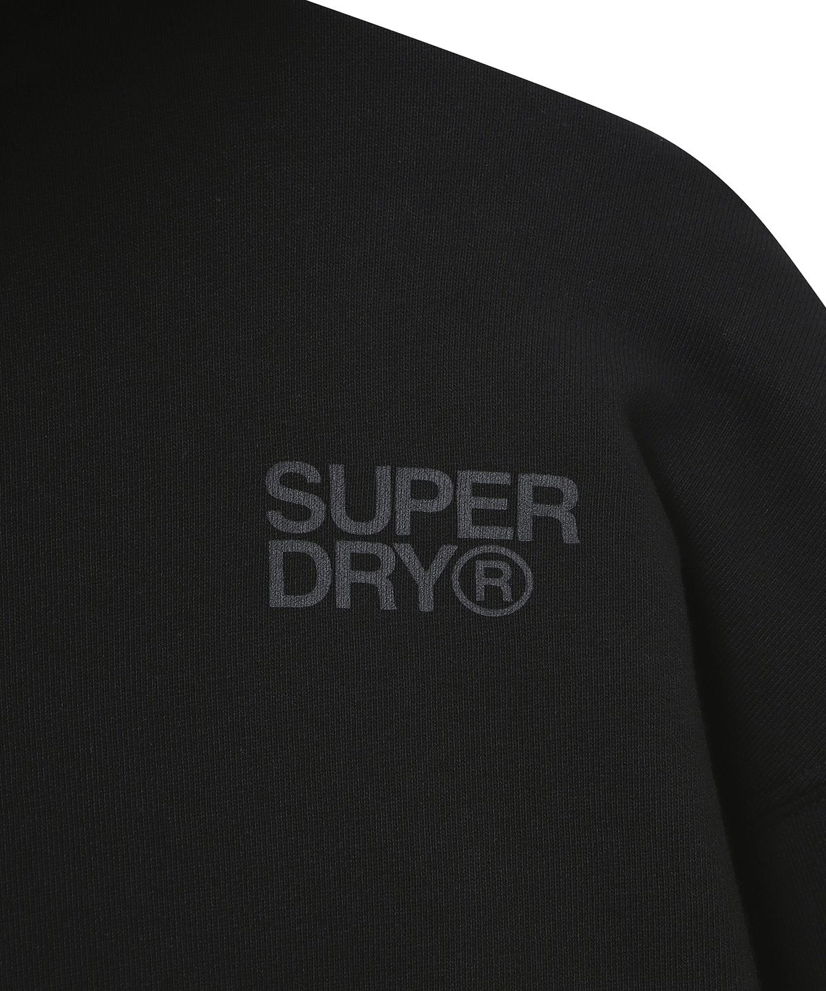 슈퍼드라이(SUPERDRY) 베이직 크루넥 블랙 SDUMRDQ03BLK