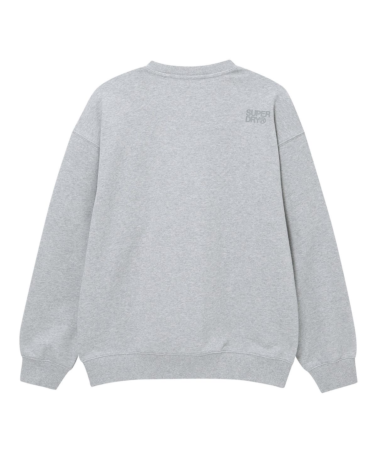 슈퍼드라이(SUPERDRY) 베이직 크루넥 라이트멜란지그레이 SDUMRDQ03LMG
