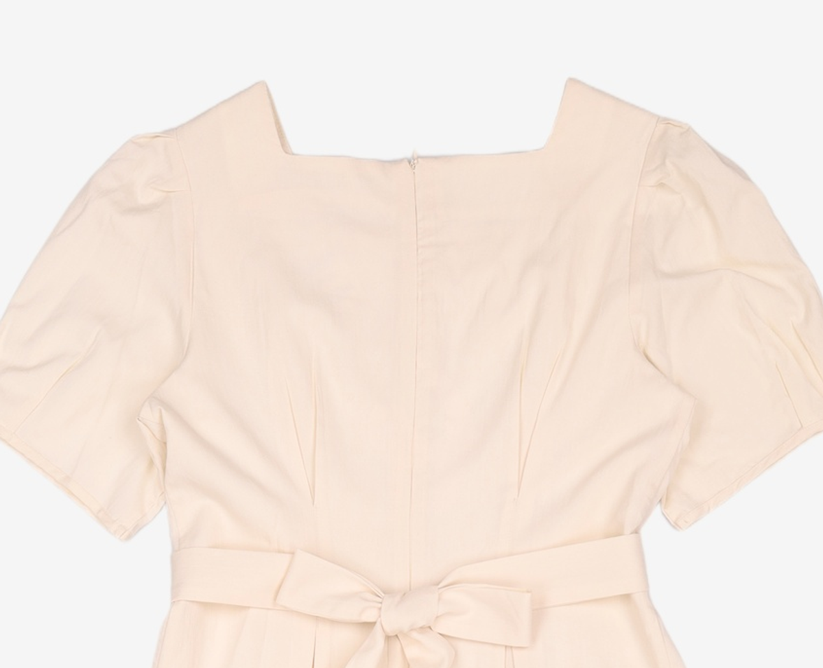 미쏘(MIXXO) 스퀘어넥 롱원피스 MIWOWB76QB L