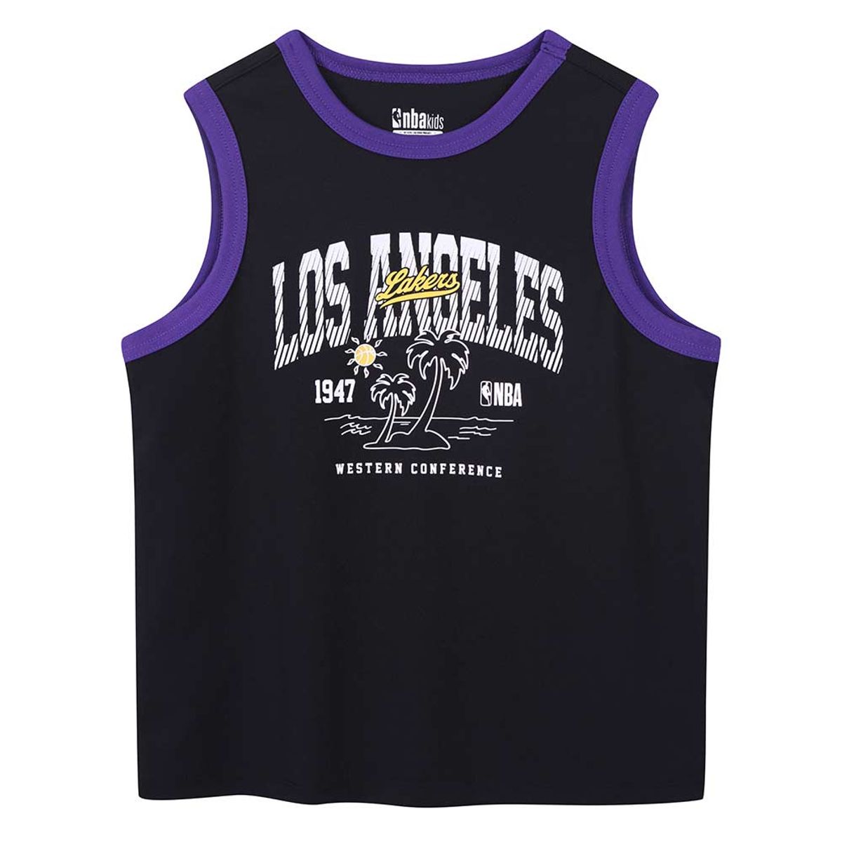 엔비에이 키즈(NBA KIDS) 팀 어센틱 홀리데이 나시티 블랙