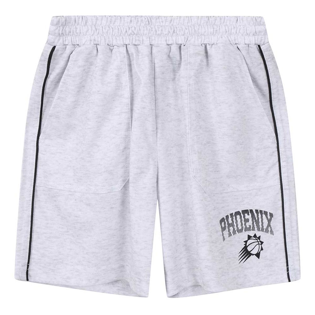 엔비에이 키즈(NBA KIDS) 팀 어센틱 쿨기능성 5부쇼츠 라이트 그레이