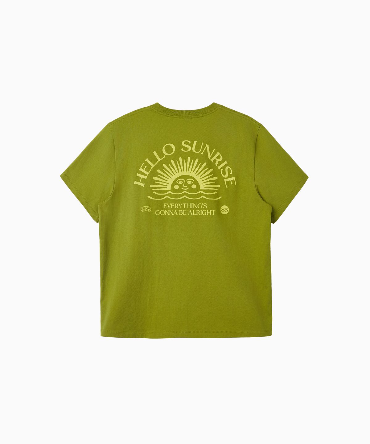 헬로 선라이즈(HELLO SUNRISE) HS OG Logo Tee_Olive