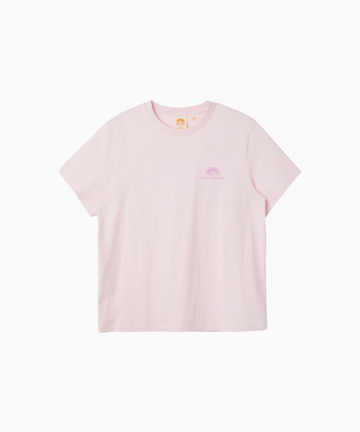 헬로 선라이즈(HELLO SUNRISE) HS OG Logo Tee_Light Pink