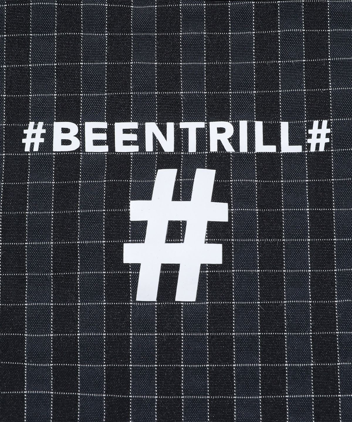 빈트릴(BEENTRILL) 우먼스 에센셜 라이트 우븐 서머 체크 윈드브레이커(블랙)