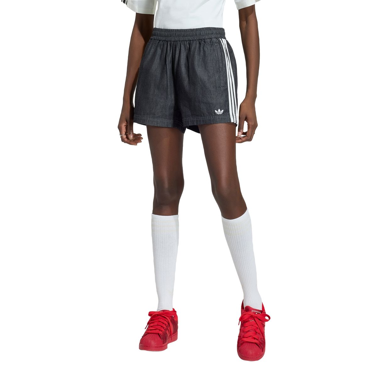 아디다스(ADIDAS) 서머 글로우 데님 숏 팬츠 - 미디엄데님 / KY3171