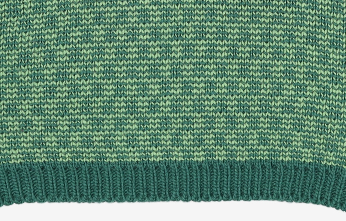 엠엠엘지(MMLG) [Mmlg] MIXTURE KNIT VEST (YELLOW) FREE