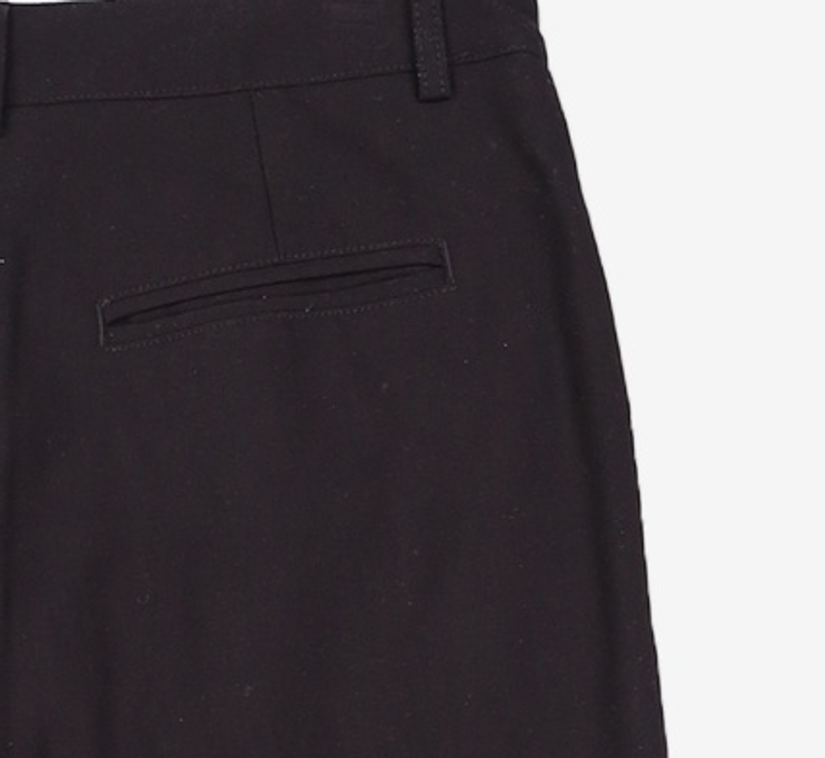 토피(TOFFEE) WOOL 투턱 와이드 슬랙스 (BLACK) S